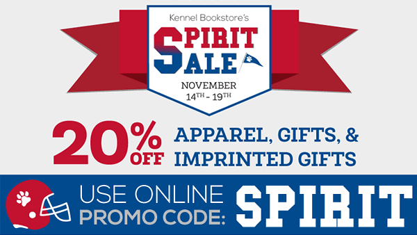 Kennel Bookstore Spirit Sale