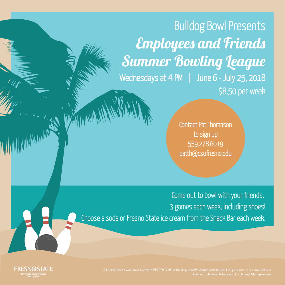 Fresno State Campus News Summer Bowling League