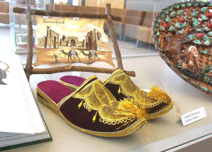 Traditional slippers worn for Nowruz