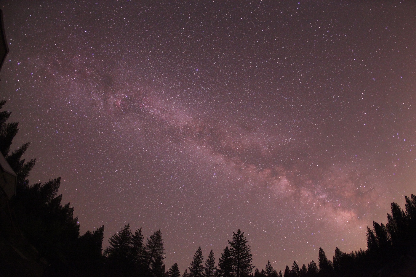 The Milky Way taken at Fresno State