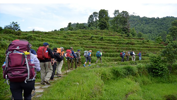 U.S. and Nepali researchers led by Dangi trek across famous Annapurna Range to study mountain ecosystem.