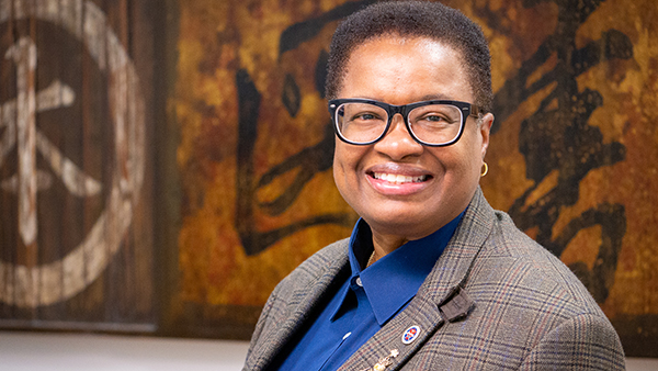 Delritta Hornbuckle, dean of Fresno State Library