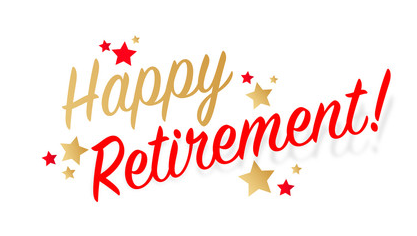Image that says Happy Retirement!