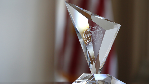 Honorary doctorate trophy