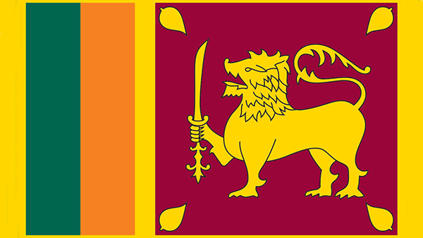 Flag of Sri Lanka.
