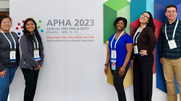 Research students at APHA 2023 Annual Meeting and Expo in Atlanta