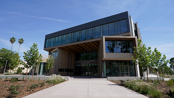 Exterior photo of the Resnick Student Union.