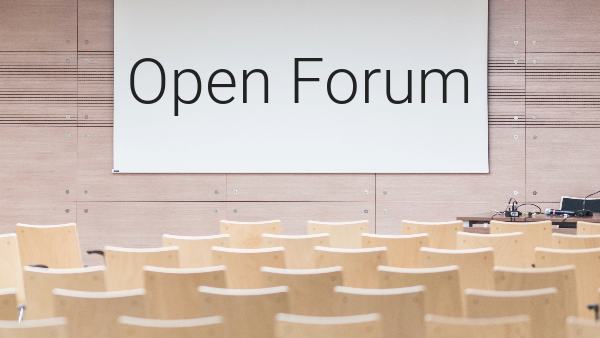 "Open Forum"