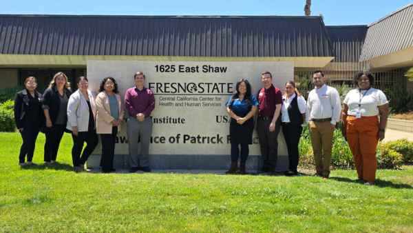 Photo of the Central Valley Health Policy Institute members.