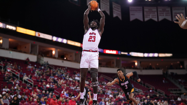 Basketball player at game