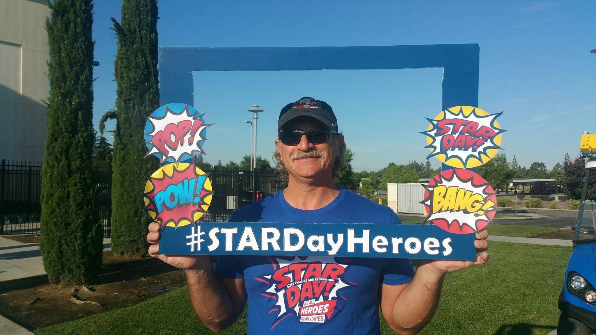Mike Nourian, locksmith, at STAR DAY