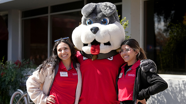 Staff with TimeOut mascot