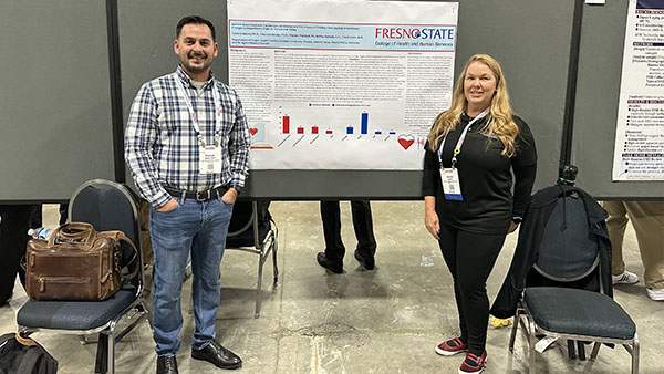 CVHPI Assistant Director, Dr. Emanuel Alcala; and Associate Professor of Public Health, Dr. Tanisha Garcia