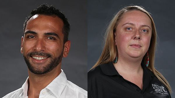 Dr. Luca Brillante and Dr. Eva Laroche Pinel