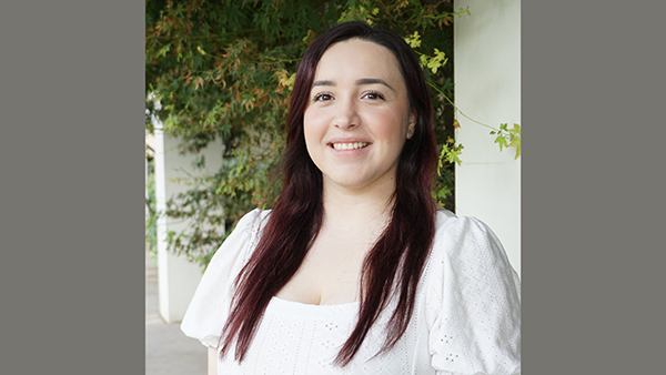Portrait of Mayra Aceves, academic counselor, Lyles College of Engineering