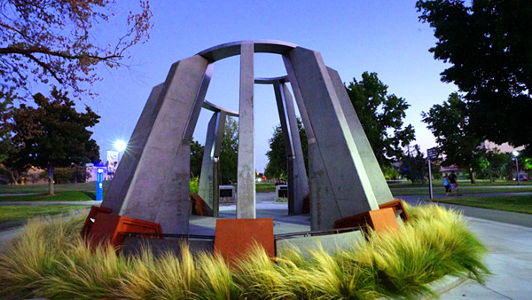 Armenian Genocide monument on Fresno State campus