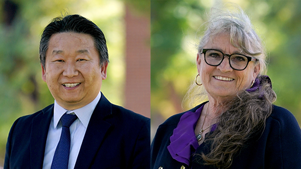 Dr. Yang Sao Xiong and Dr. Kathleen Rindahl