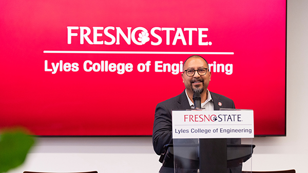 Hernan Maldonado, director of the Pathways: Student Services Program in the Lyles College of Engineering