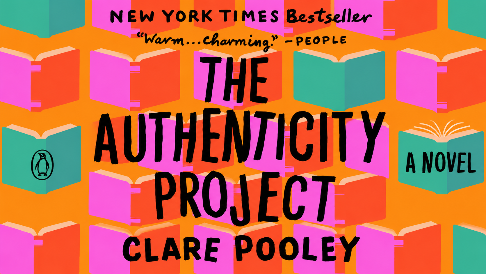 Book cover, "The Authenticity Project", by Clare Pooley