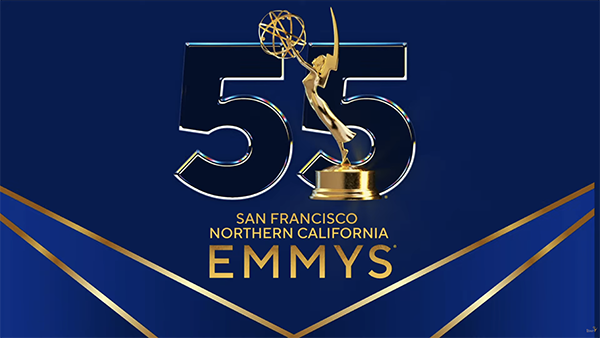 Screenshot of the 55 San Francisco Northern California Emmys.