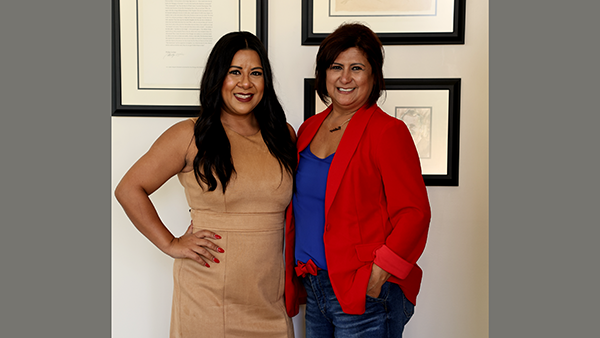 Audrey Mu&ntilde;oz, left, and her mother, Belinda Mu&ntilde;oz.